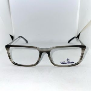 Brooks Brothers BB 2030 6017 Matte Grey Horn Eyeglasses